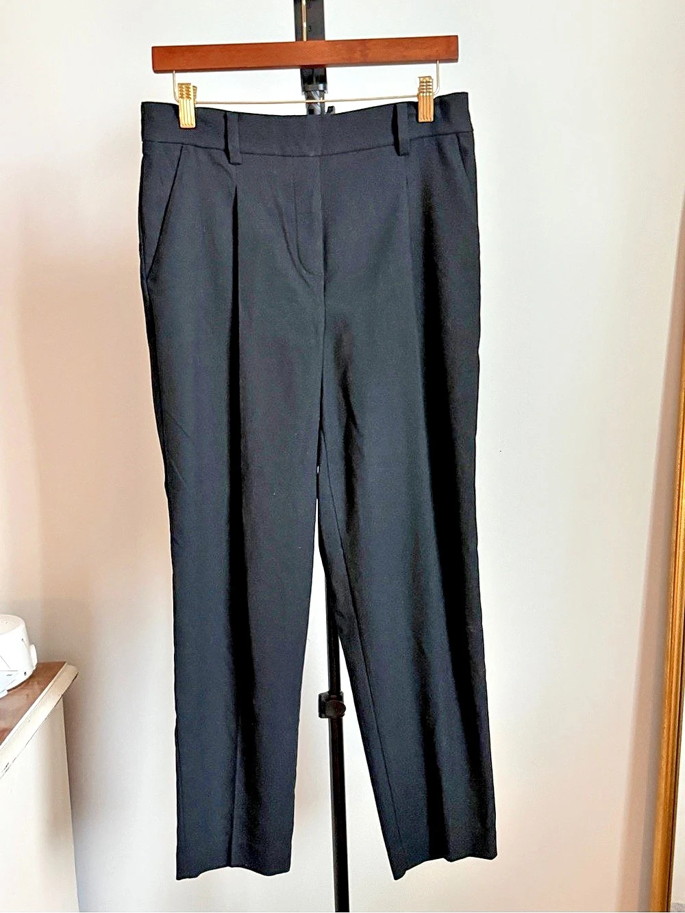 LOFT Black Trousers Size Small Like New